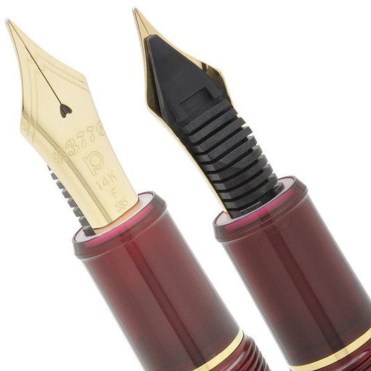 Platinum 3776 Century Fountain Pen - Bourgogne Red - 14k Gold image 2