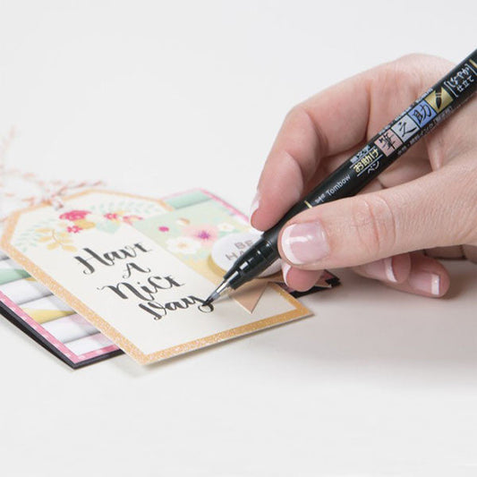 Tombow Fudenosuke Brush Pen - Soft Tip - Black Ink image 3